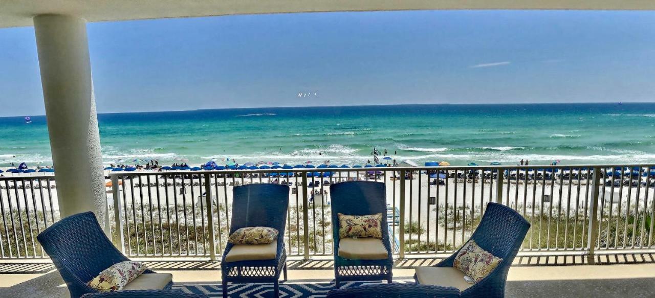 Barefoot Bliss - Beachfront Condo - Sleeps 12 Panama City Beach Exterior photo