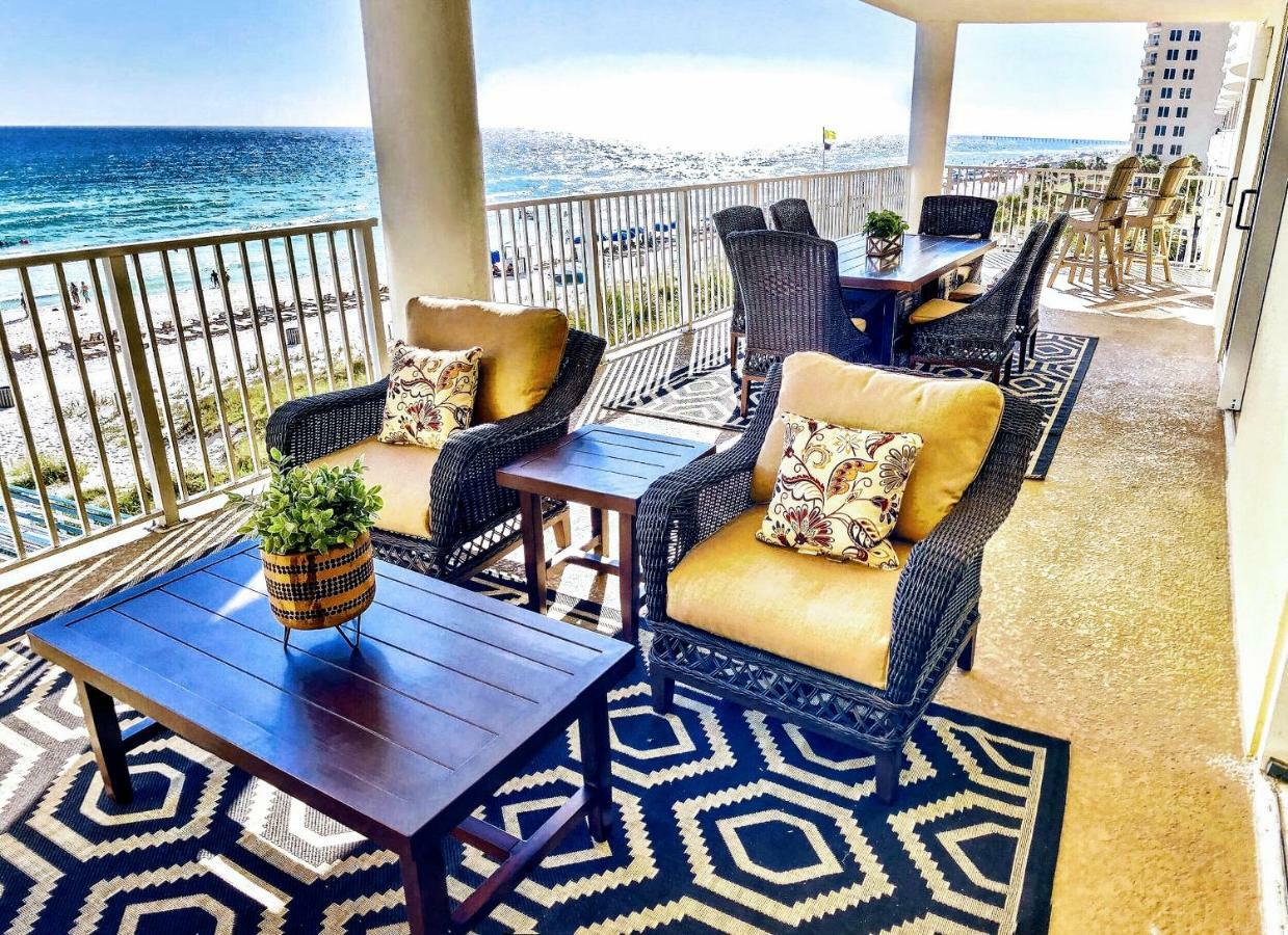 Barefoot Bliss - Beachfront Condo - Sleeps 12 Panama City Beach Exterior photo