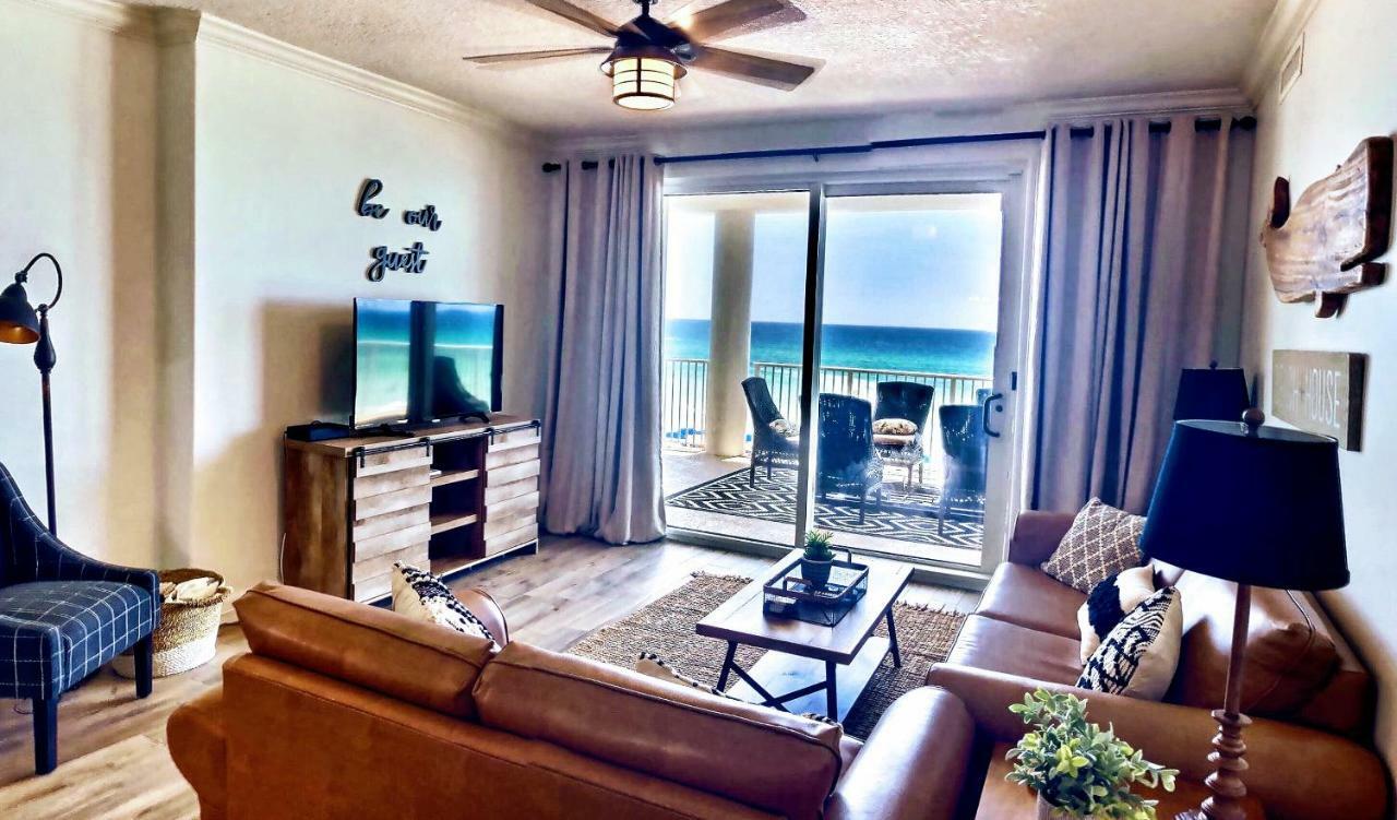 Barefoot Bliss - Beachfront Condo - Sleeps 12 Panama City Beach Exterior photo