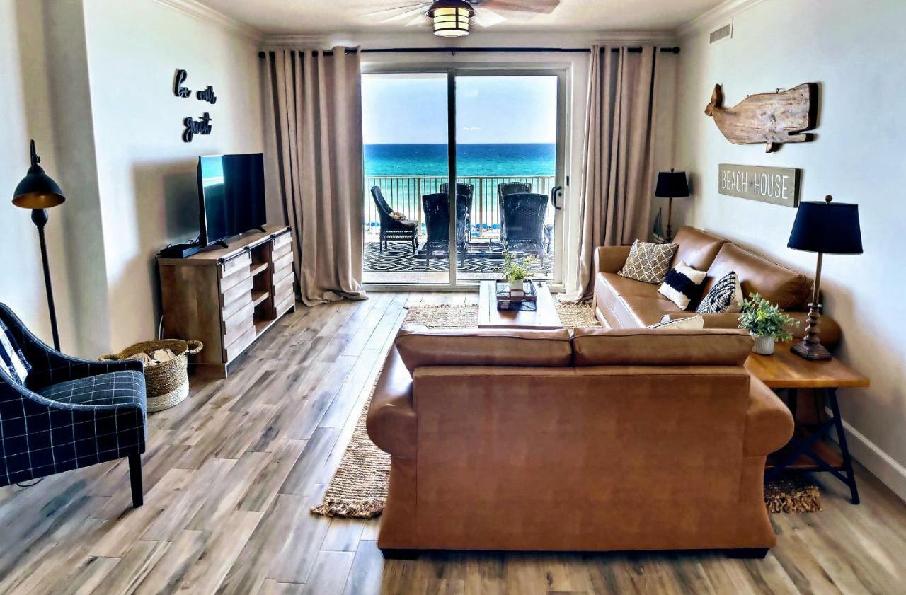 Barefoot Bliss - Beachfront Condo - Sleeps 12 Panama City Beach Exterior photo