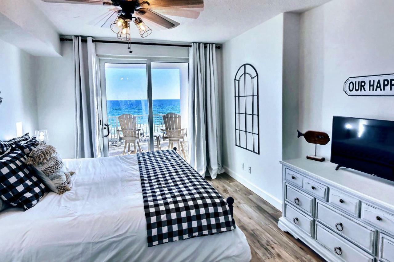 Barefoot Bliss - Beachfront Condo - Sleeps 12 Panama City Beach Exterior photo