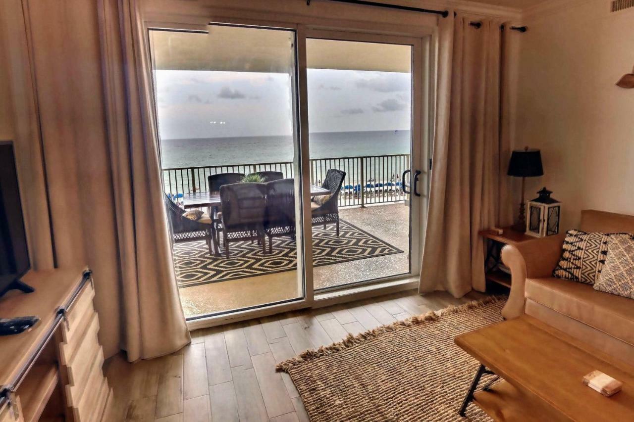 Barefoot Bliss - Beachfront Condo - Sleeps 12 Panama City Beach Exterior photo