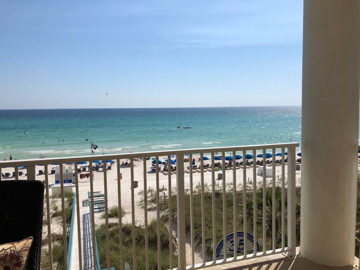 Barefoot Bliss - Beachfront Condo - Sleeps 12 Panama City Beach Exterior photo