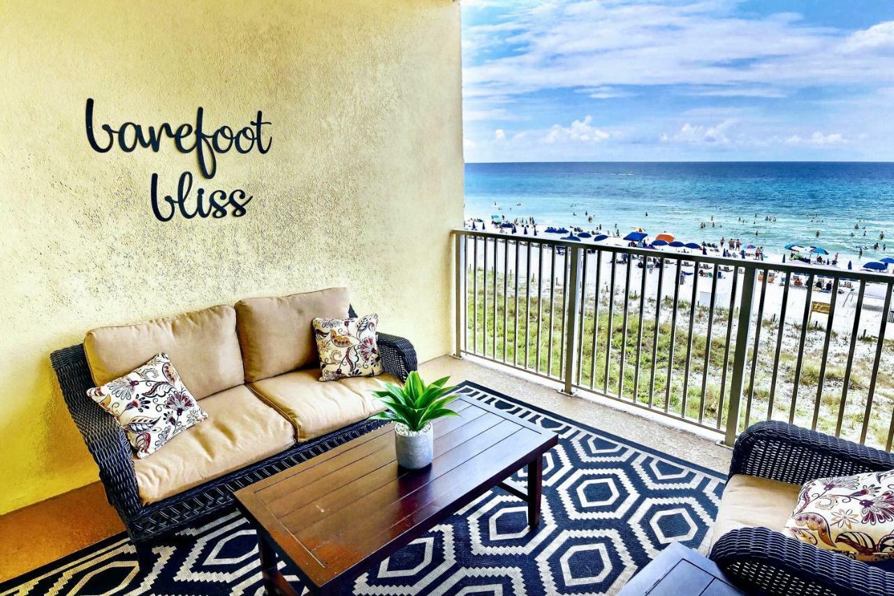 Barefoot Bliss - Beachfront Condo - Sleeps 12 Panama City Beach Exterior photo